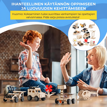 Työkaluton robotinrakennussarja