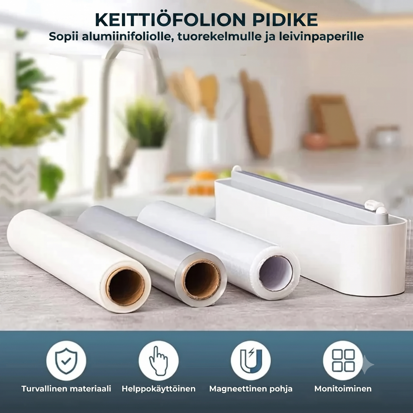 Magneettinen tuorekelmaleikkuri