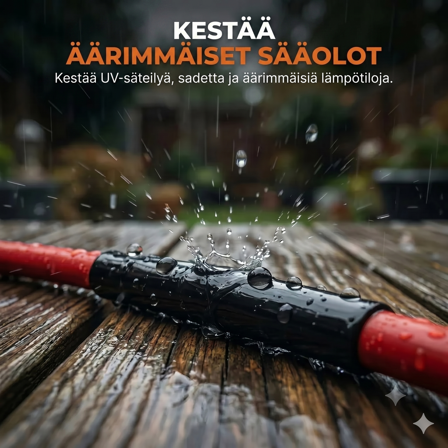 Nestemäinen sähköeristysteippi tiivisteaineena