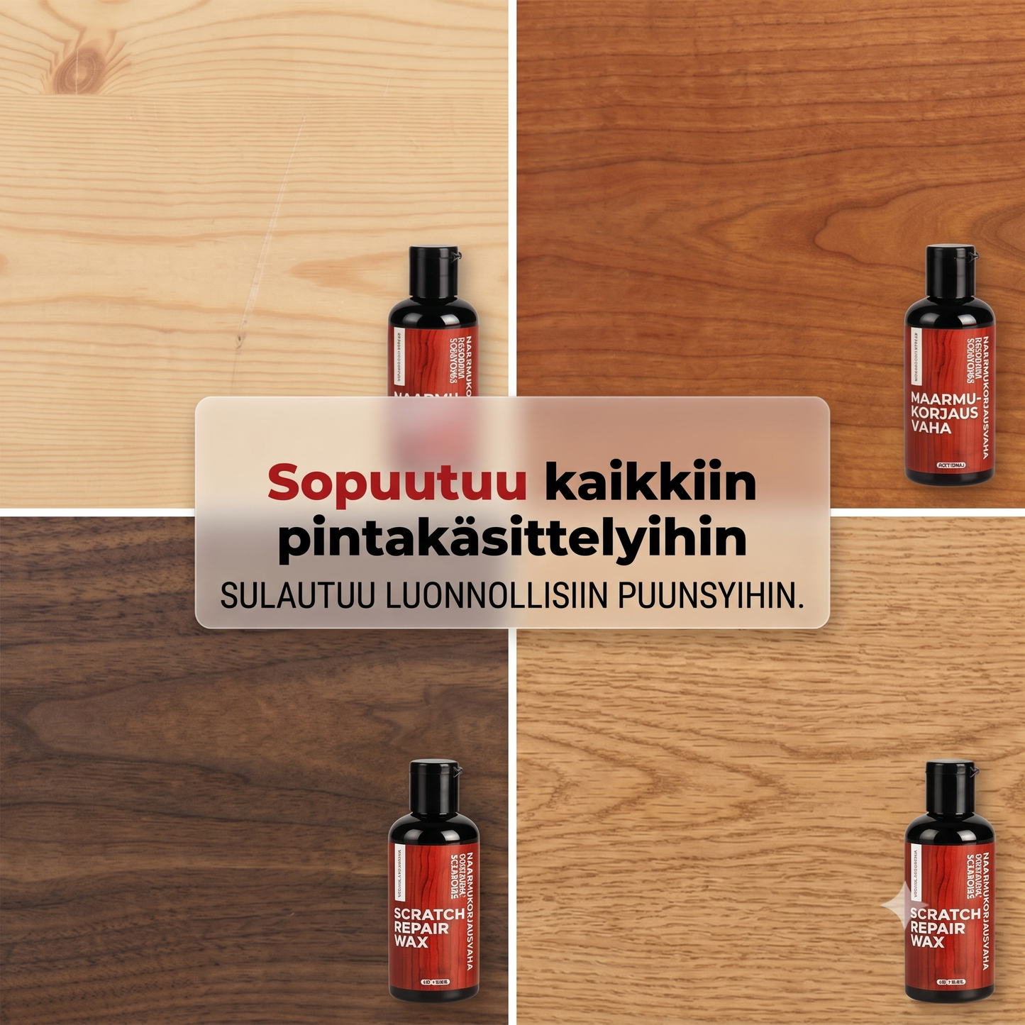 Vaha naarmujen korjaukseen