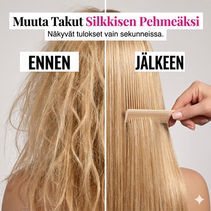 Hiuslakka peruukkien suoristamiseen ja silottamiseen