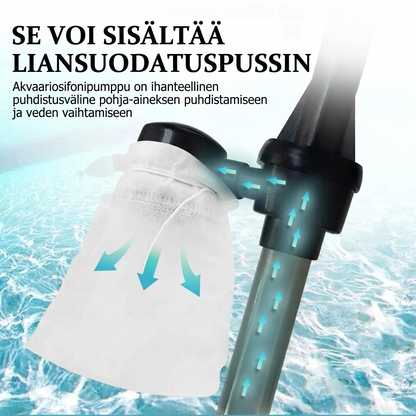 Langaton akvaarion pohjanimuri