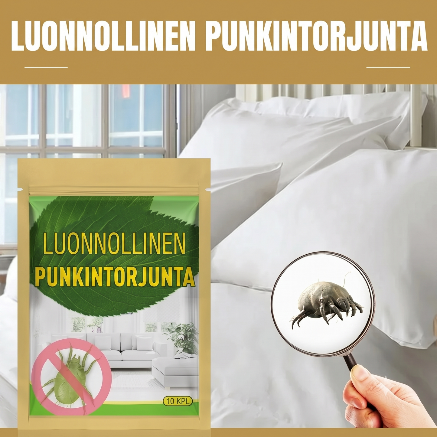 Kasvipohjainen punkkikarkotin