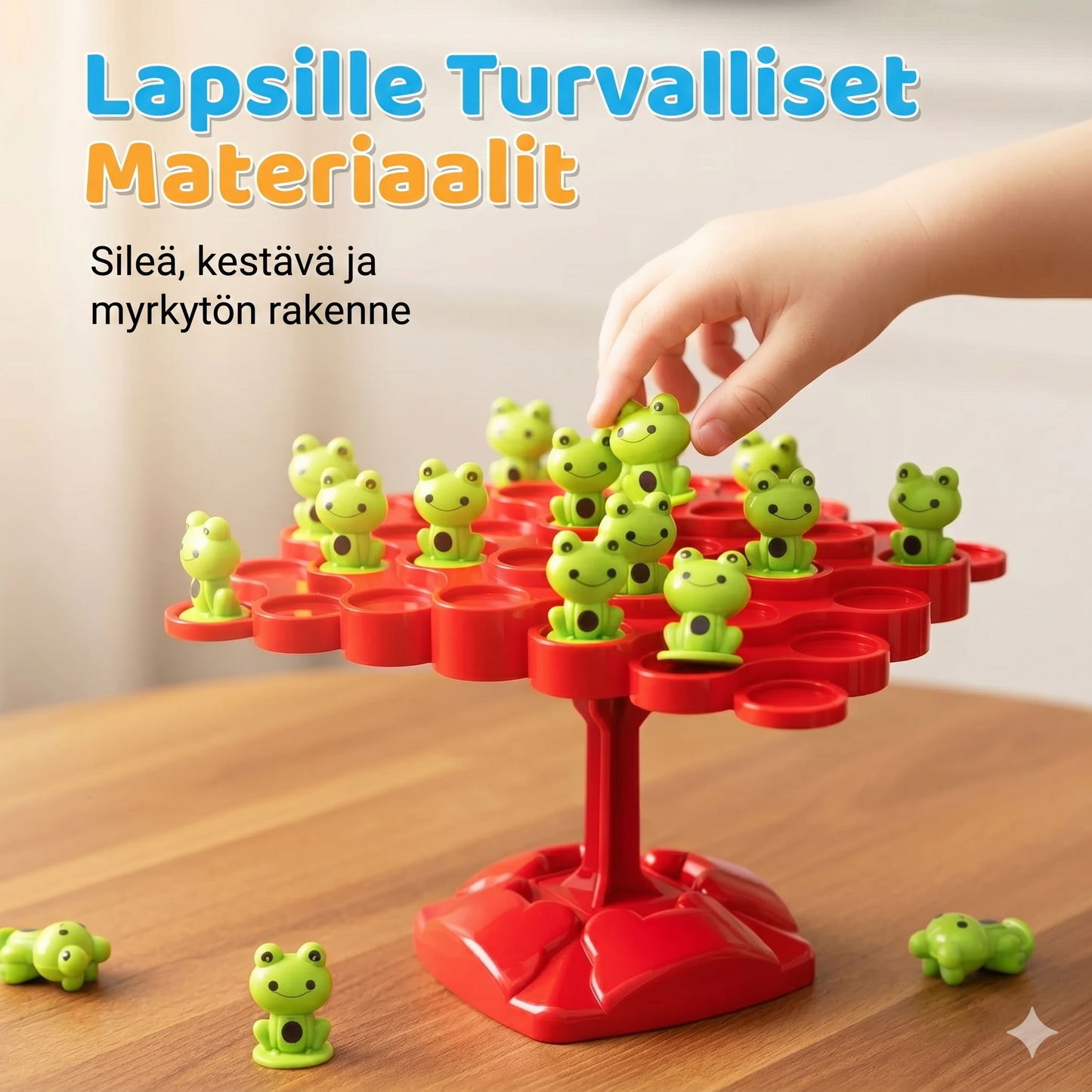 Pinontapeli, joka yhdistää jännityksen, keskittymisen ja kiljumisen täydelliseksi perhepeliksi