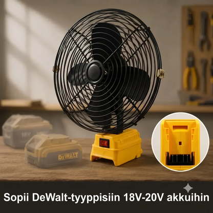 VoltAir Pro kannettava tuuletin työkalun akulla