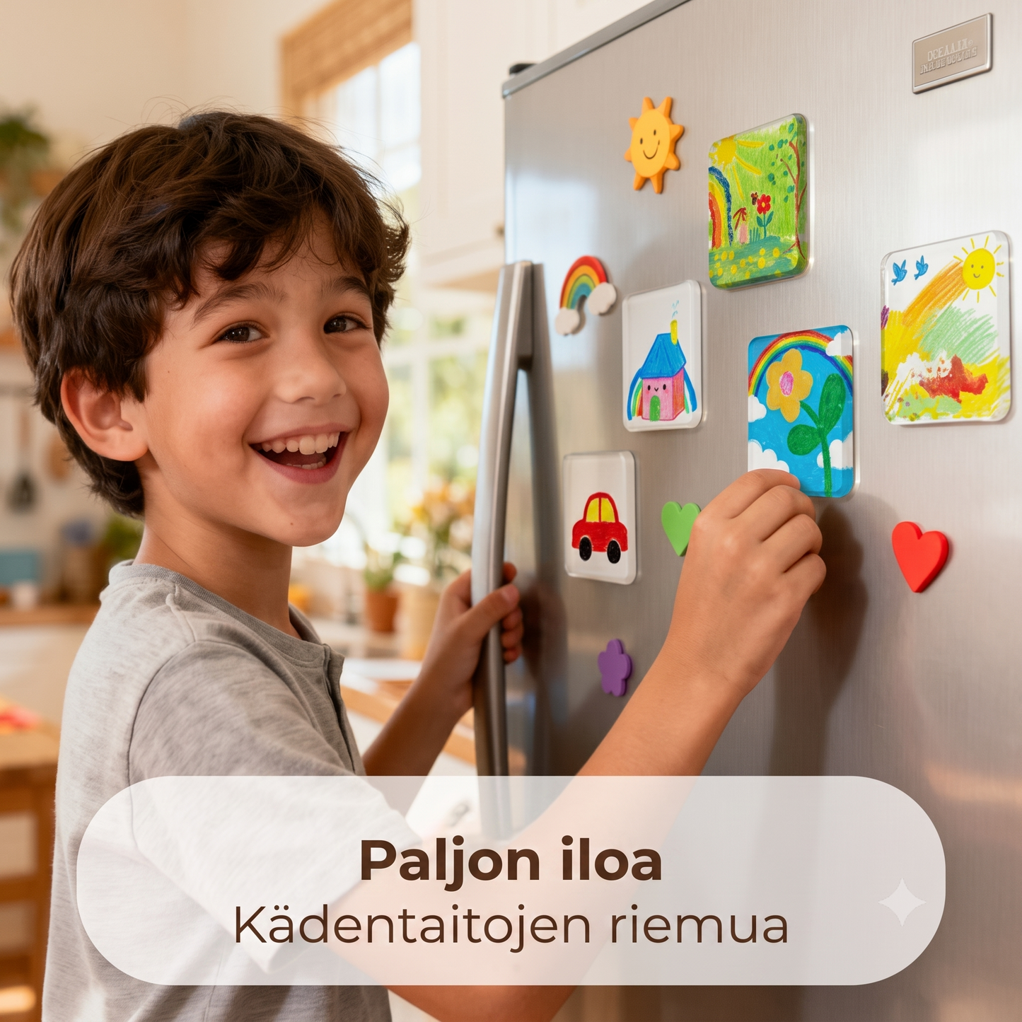 Sarja 10 valokuvamagneettia
