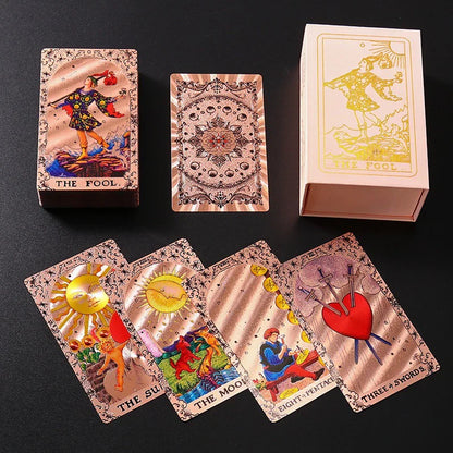 Ylellinen Tarot -kultapainos