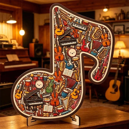Puinen musiikkipalapeli luovaan ajatteluun