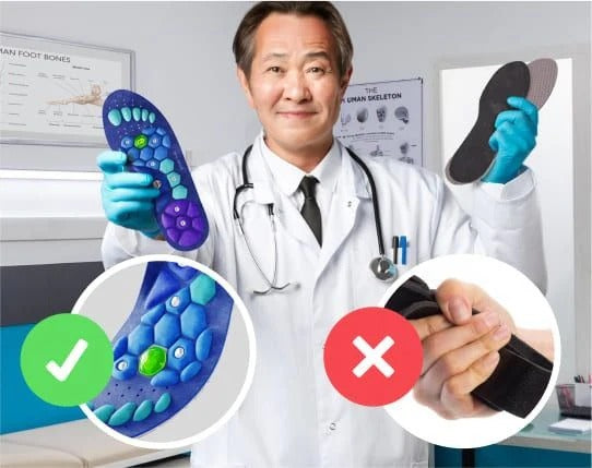 Medivital magneettiset akupainantapohjalliset