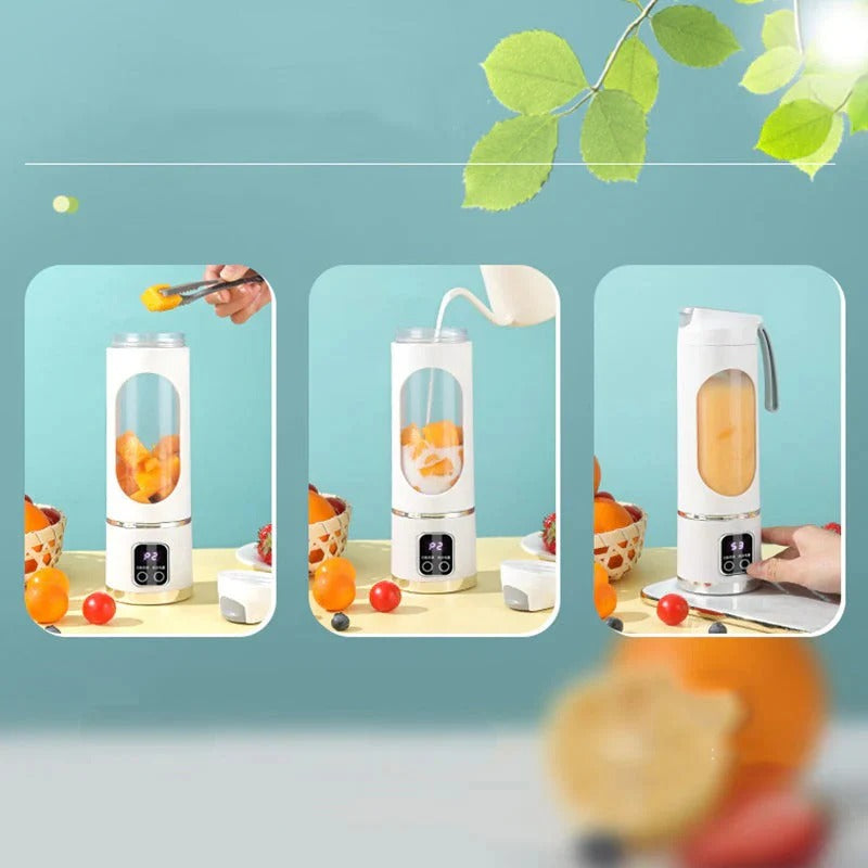 Johdoton kannettava tehosekoitin mehulle ja smoothieille