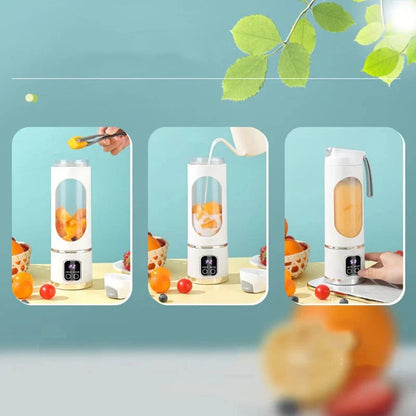 Johdoton kannettava tehosekoitin mehulle ja smoothieille