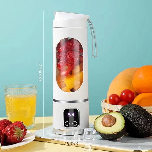 Johdoton kannettava tehosekoitin mehulle ja smoothieille