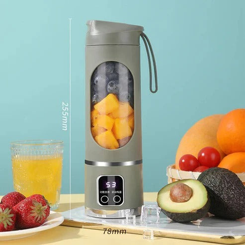 Johdoton kannettava tehosekoitin mehulle ja smoothieille