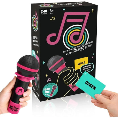 Music Mic Game -juhlapeli mikrofonilla