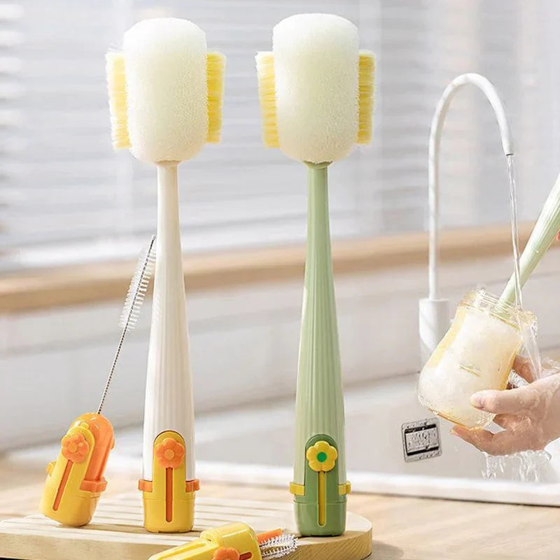 5-in-1-puhdistusharjasarja vesipulloille