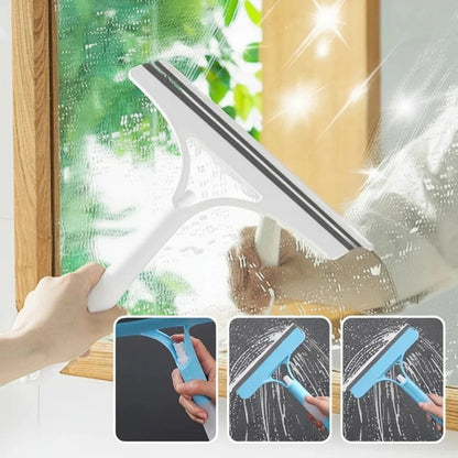 3-in-1 lasinpuhdistin suihkepullolla