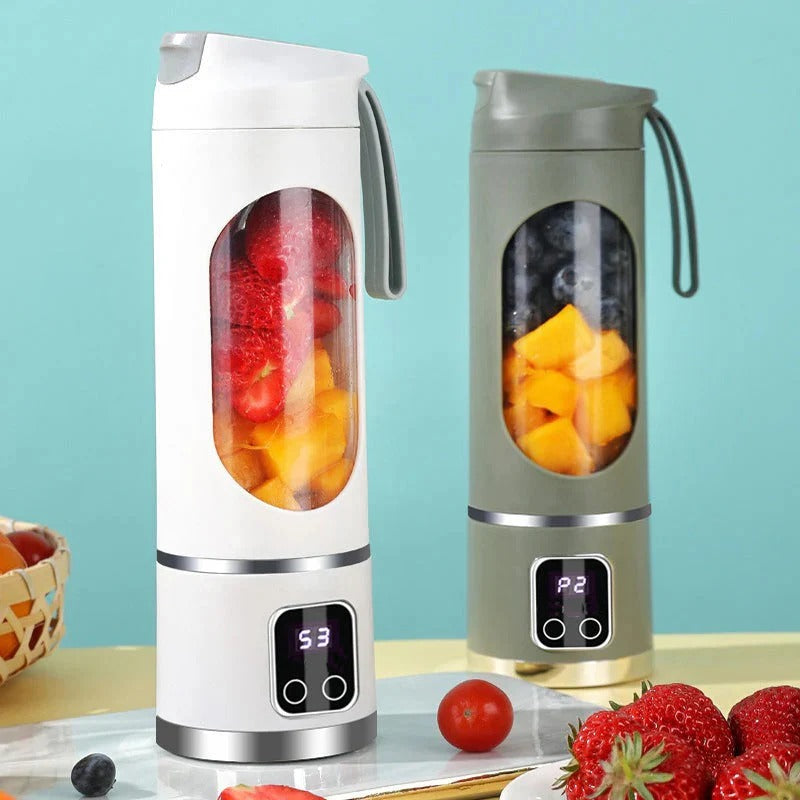 Johdoton kannettava tehosekoitin mehulle ja smoothieille