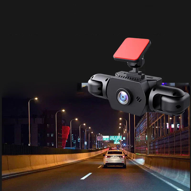 360° 4-linssinen autokamera – Täysi näkyvyys & pimeänäkö
