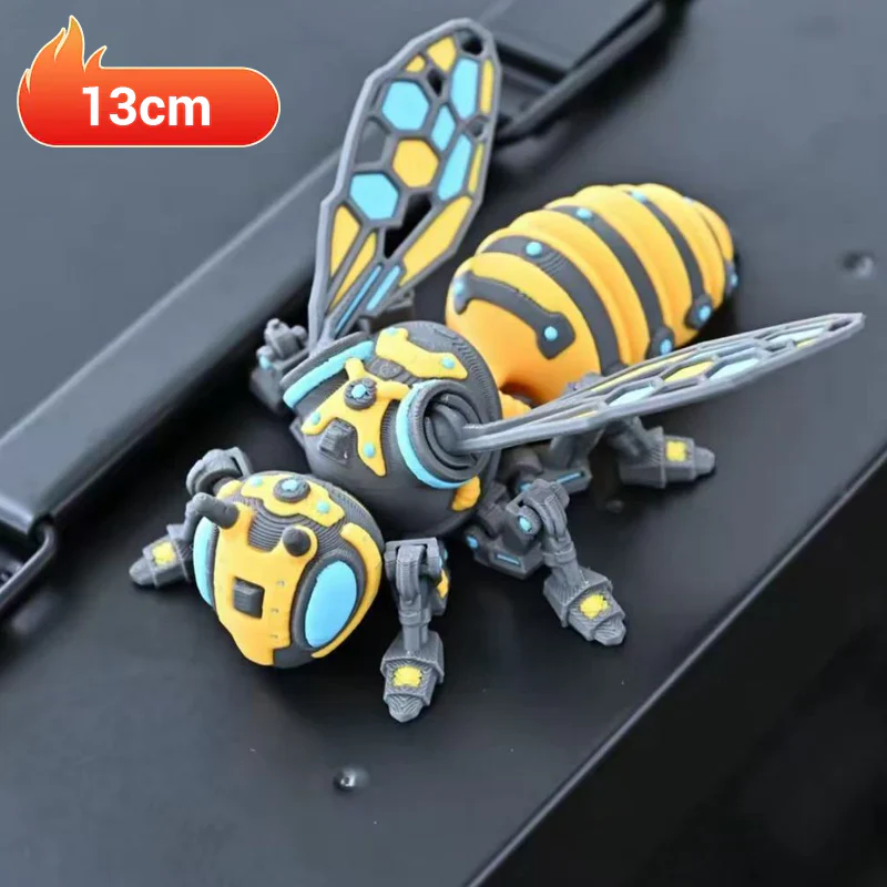 Tämä ei ole hyönteinen, tämä on mecha-hirviö! Purettavat nivelet, futuristinen muotoilu