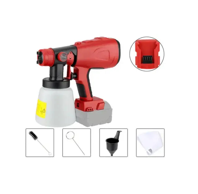 FlowPainter maalitelasarja maalisäiliöllä