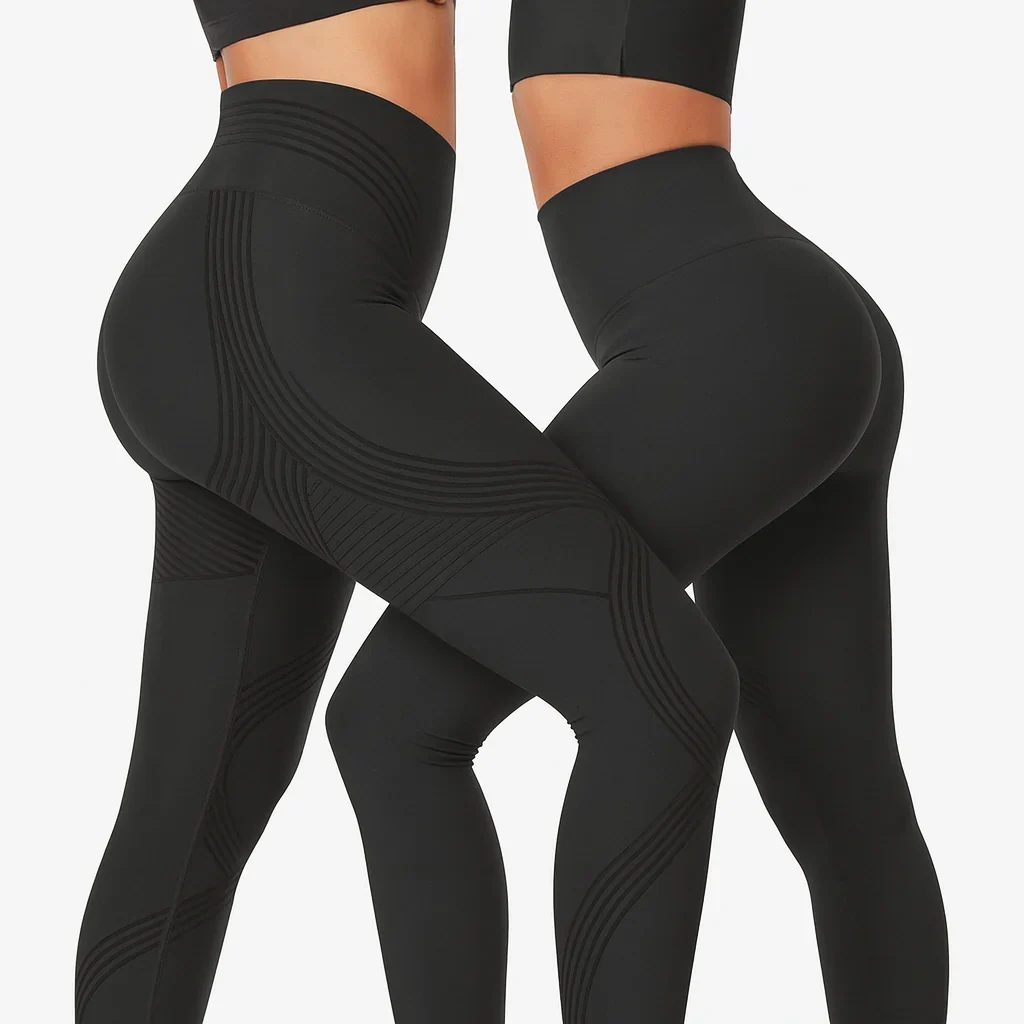 3D Sculpt muotoilevat leggingsit