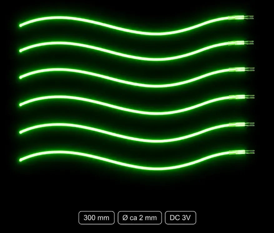 LumiNoodles leikattavat joustavat LED-filamentit