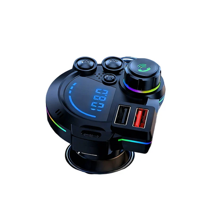FM Bluetooth -lähetin autoon handsfree-puheluilla