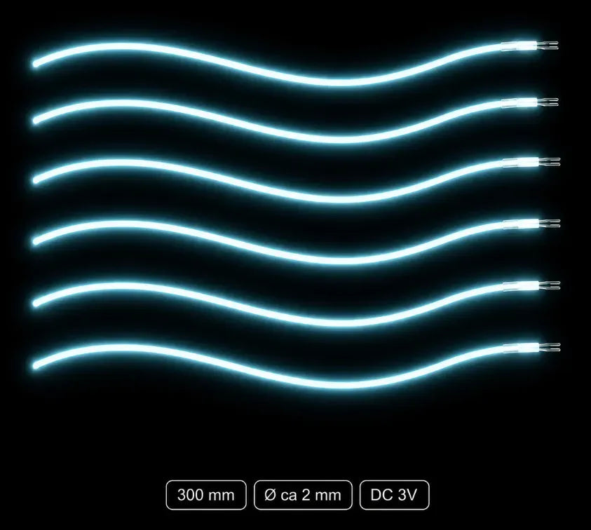 LumiNoodles leikattavat joustavat LED-filamentit