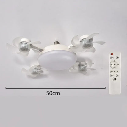 AirDrone kattotuuletin LED-valaistuksella ja kaukosäätimellä