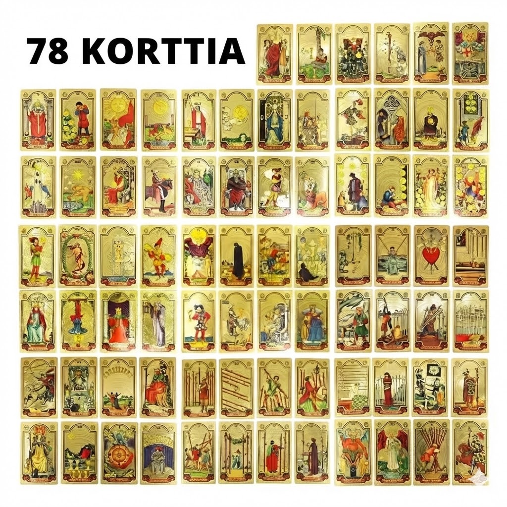 Ylellinen Tarot -kultapainos