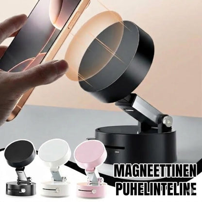 Taitettava kannettava magneettinen puhelinteline